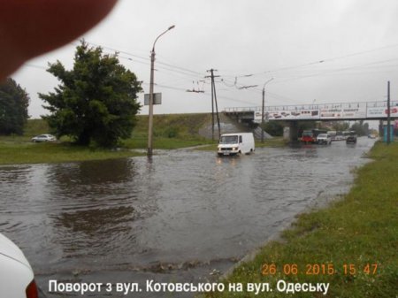 Черкассы оказались во власти воды