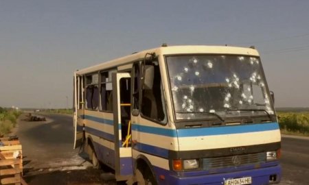 Годовщина трагедии расстрела автобуса с бойцами 