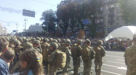 Святково вбраний Майдан на День Незалежності. ФОТО+ВІДЕО