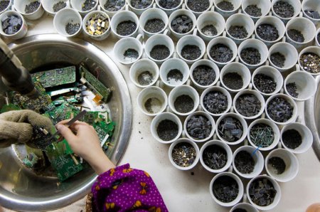 Китайский город Гийю - город электронного мусора. ФОТО