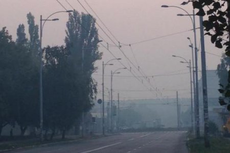 Київ знемагає від густого диму