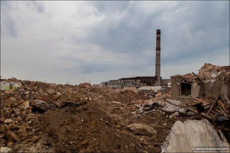 Руины гиганта химпромышленности Украины. ФОТО