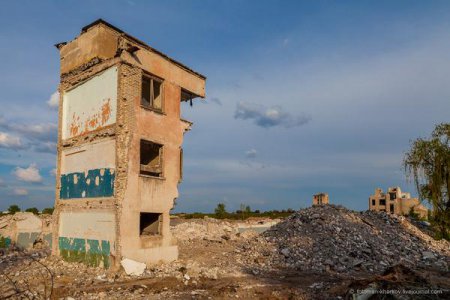 Руины гиганта химпромышленности Украины. ФОТО
