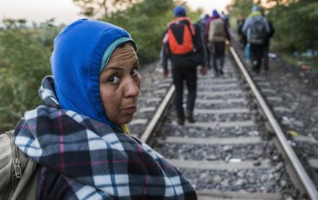 До Словенії не зміг потрапити потяг з сотнями біженців