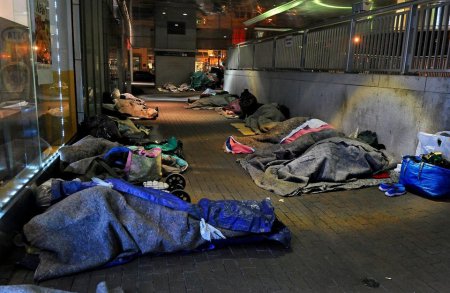 Города с самым большим числом бездомных