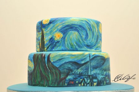 Як на тортах виглядають полотна відомих художників. ФОТО