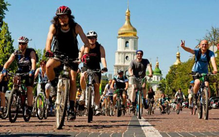У Києві відбудеться справжнє велосипедне свято