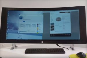 HP представила моноблок із зігнутим дисплеєм діагоналлю 34 дюйма