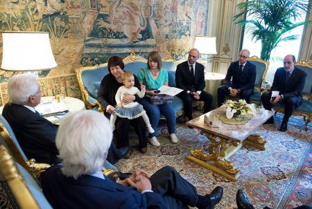Родині загиблого від рук бандитів українця президент Італії вручив почесну нагороду