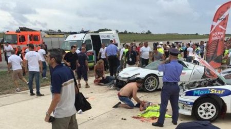 На Мальті автомобіль завдав важких травм глядачам автошоу. ВІДЕО+18
