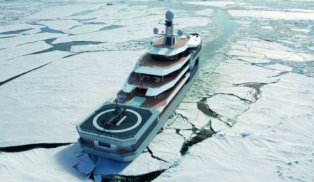 Голландцы создали новую яхту-ледокол для путешествий по холодной Арктике. ФОТО