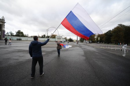 В Москве с треском провалилась акция "Я-Патриот". ФОТО