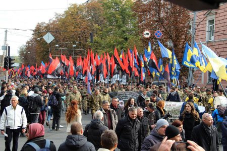 "Сила Нескорених": праздничный парад в День защитника Украины. ФОТОРЕПОРТАЖ