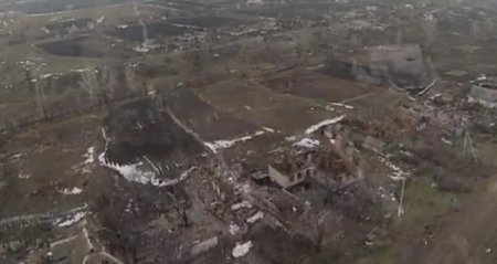 Розстріляний війною Донбас. Страшні кадри. ВІДЕО