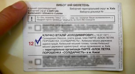 На столичній виборчій дільниці бабунька "нагадувала" за кого треба голосувати. ФОТО