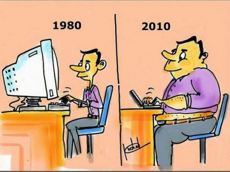 "Тогда и сейчас" - подборка жизненных карикатур. Фото
