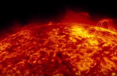 Солнце во всем его великолепии. Видео от NASA