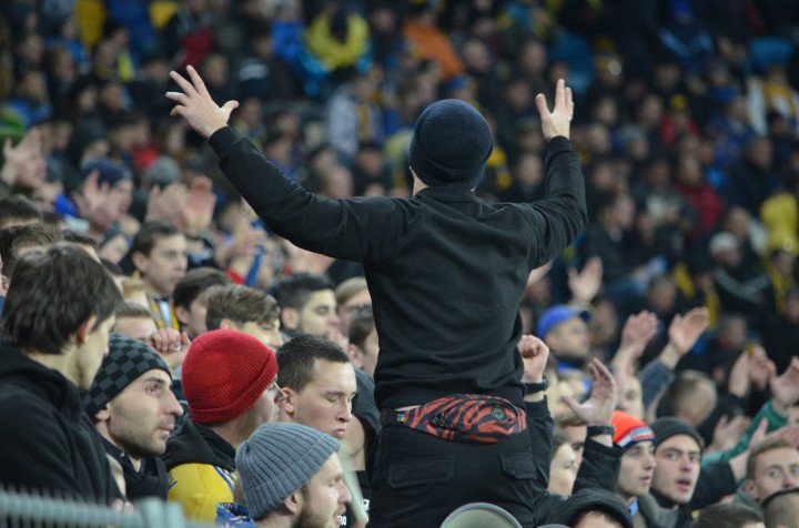 Безпорядки на матче Украина - Словения. ВИДЕО + ФОТО