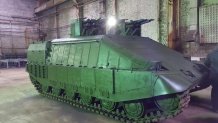 В Україні створили інноваційний танк "Азовець" для міських боїв