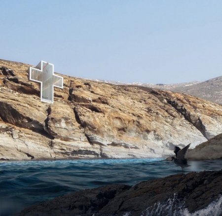 В Греции построят уникальную часовню в форме креста. ФОТО