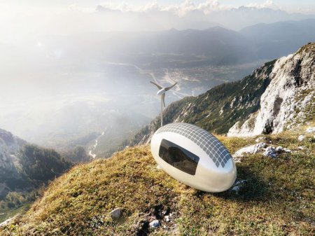В Словакии создали уникальный дом-капсулу для комфортной жизни в любой точке планеты. ФОТО