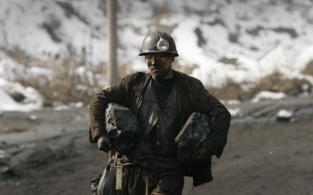 Добыча угля в Украине снизилась на 42%