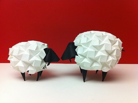 Потрясающие оригами разных мастеров. ФОТО