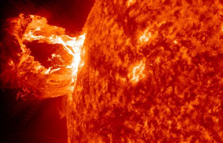 NASA опублікувало відео потужного вибуху на Сонці