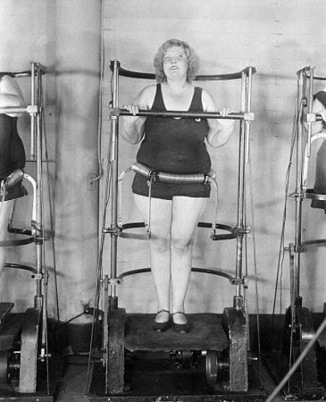 Как выглядел фитнес в начале ХХ века. ФОТО