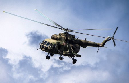 В России упал вертолет МИ-8, экипаж погиб