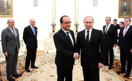 Встреча на высоком уровне: Франция и Россия объединились в антитеррористическую коалицию