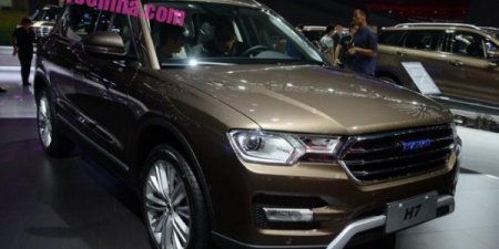 Позашляховик Haval H7 від Great Wall Haval скоро у продажу. ФОТО