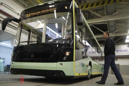 10 фактов о новом "Электробусе" от львовского "Электрона"