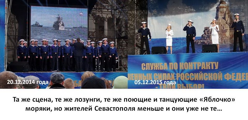 Больше крымчане не хотят подыхать за Россию. ФОТО