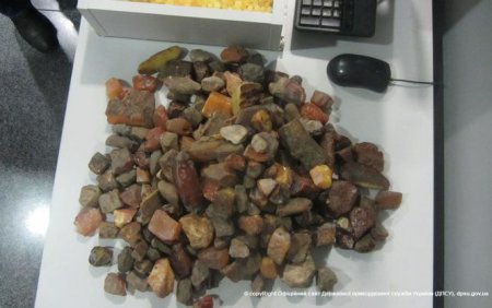 "Нелегально тільки ж нам". Китаєць намагався вивезти з України бурштин на 600000 гривень