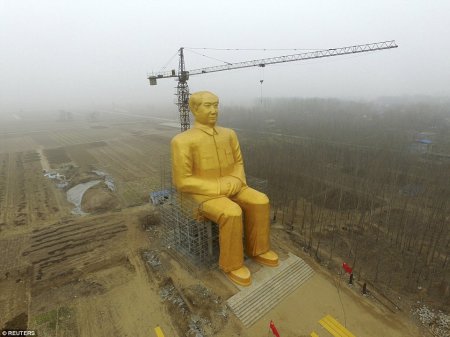 Памятника-гиганта Мао Цзедуну больше нет. ФОТО