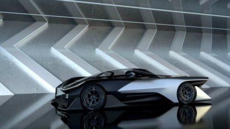 Faraday Future показала концепт своего спортивного электромобиля FFZERO1. ФОТО, ВИДЕО