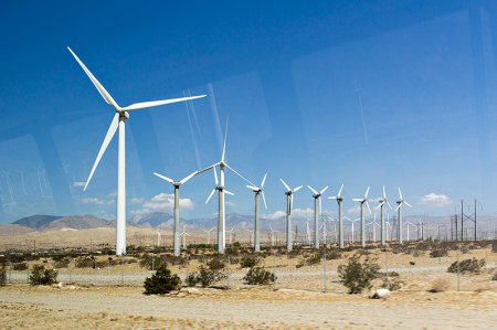 Будущее мировой энергетики: экскурсия на ветроэлектростанцию в Калифорнии. ФОТО