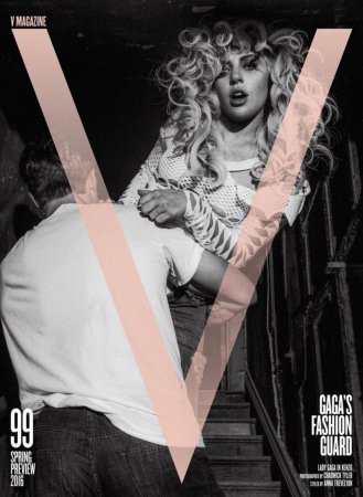 Эпатажная Леди Гага в фотосессии для журнала "V Magazine". ФОТО