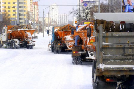 Киевлянам дадут возможность наблюдать в режиме онлайн за передвижениями снегоуборочной техники