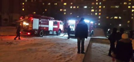 Страшный пожар во Львове : загорелся магазин