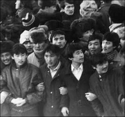 Желтоксан 1986 Майдан в Казахстане.