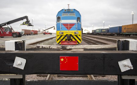 Украинский поезд в обход России прибыл на китайскую границу