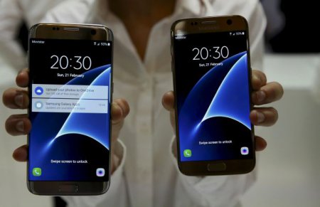 Samsung показала особенность новых смартфонов Galaxy S7, S7 edge и панорамной камеры Gear 360