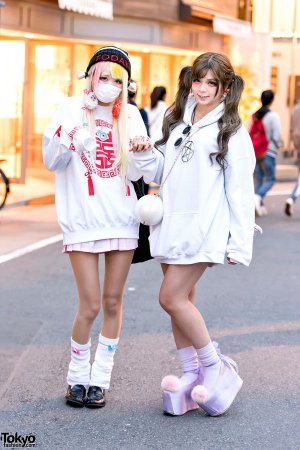 Безумная уличная мода Японии. ФОТО