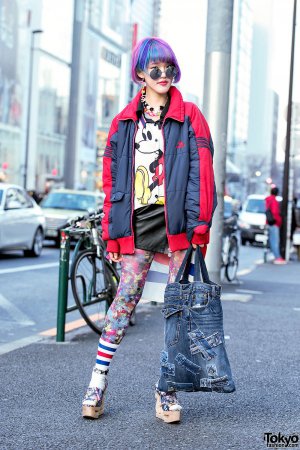 Безумная уличная мода Японии. ФОТО