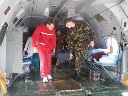Днепропетровские госпитали снова принимают раненых из зоны АТО