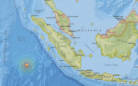 Страшное землетрясение произошло у берегов Индонезии