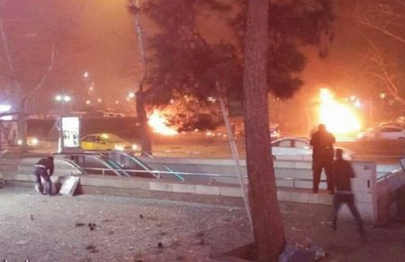Теракт а Анкаре. Очевидцы засняли момент взрыва. ВИДЕО