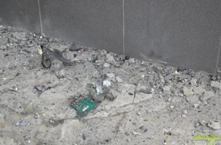 В центре Кировограда взорвалась урна с мусором